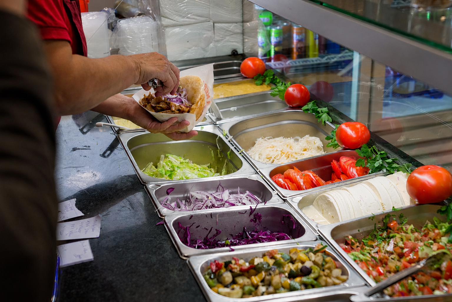 Star Döner – unsere Theke